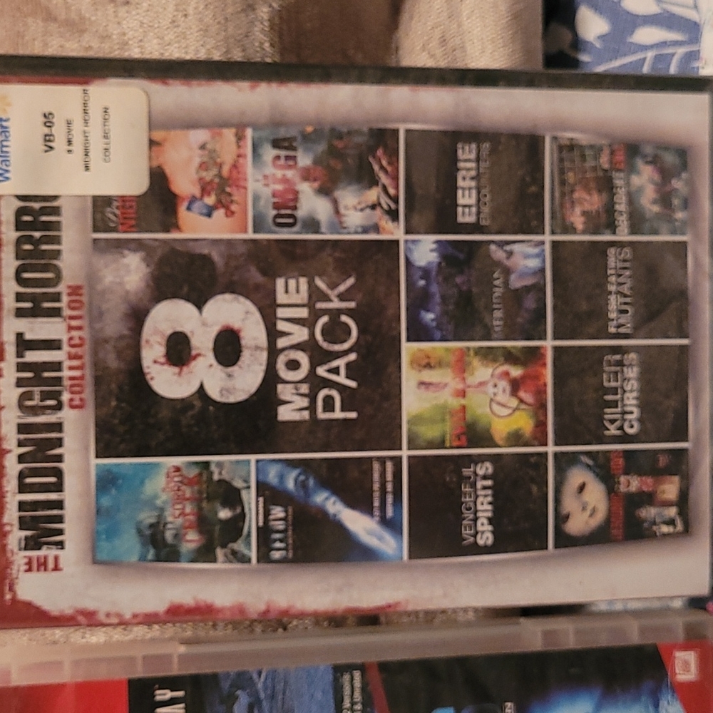 12 DVD Movies total